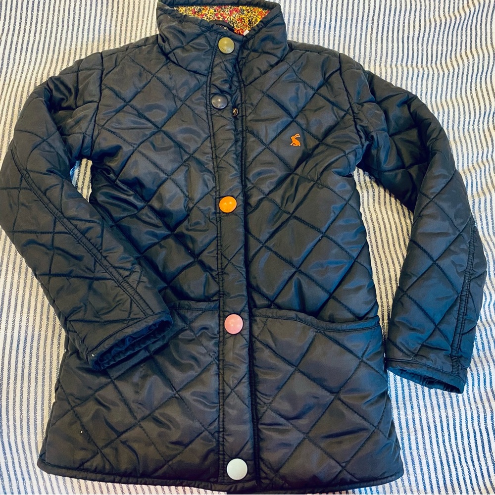 Joules quilted coat (kids) size 8